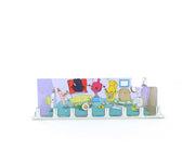 Tin Menorah - Children's Design - 24PK