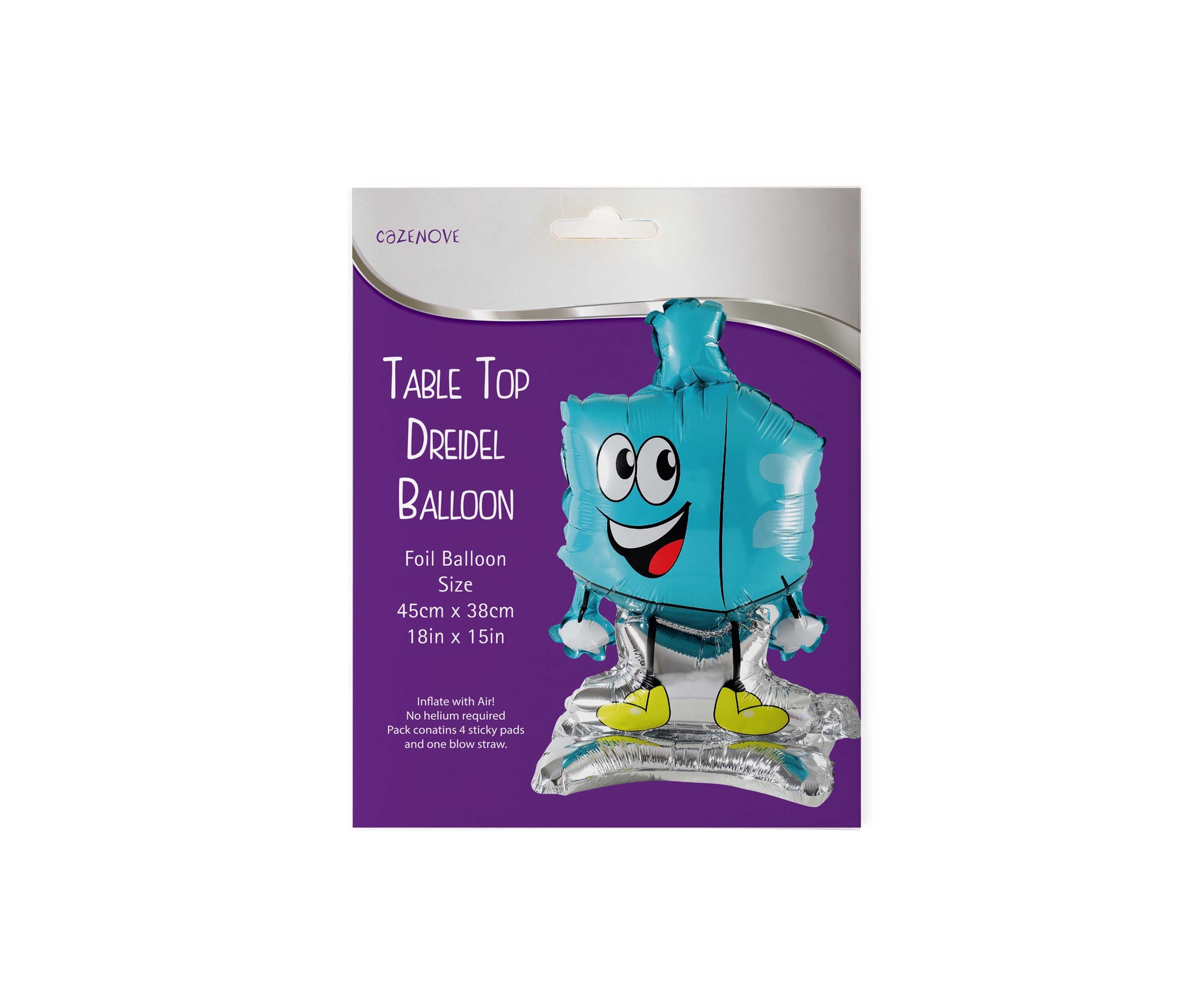 Tabletop Balloon - Dreidel
