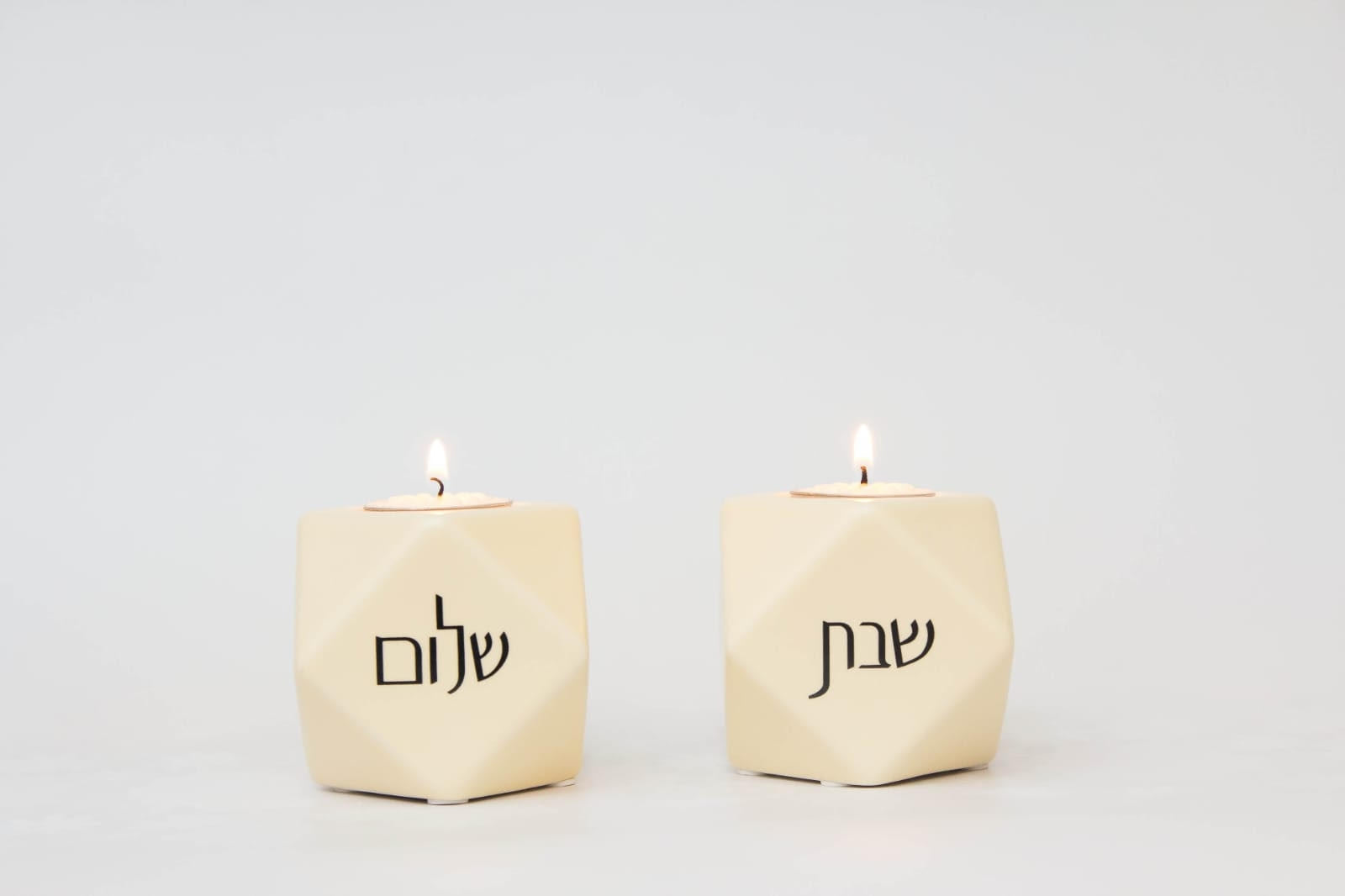 Octagon Candlesticks