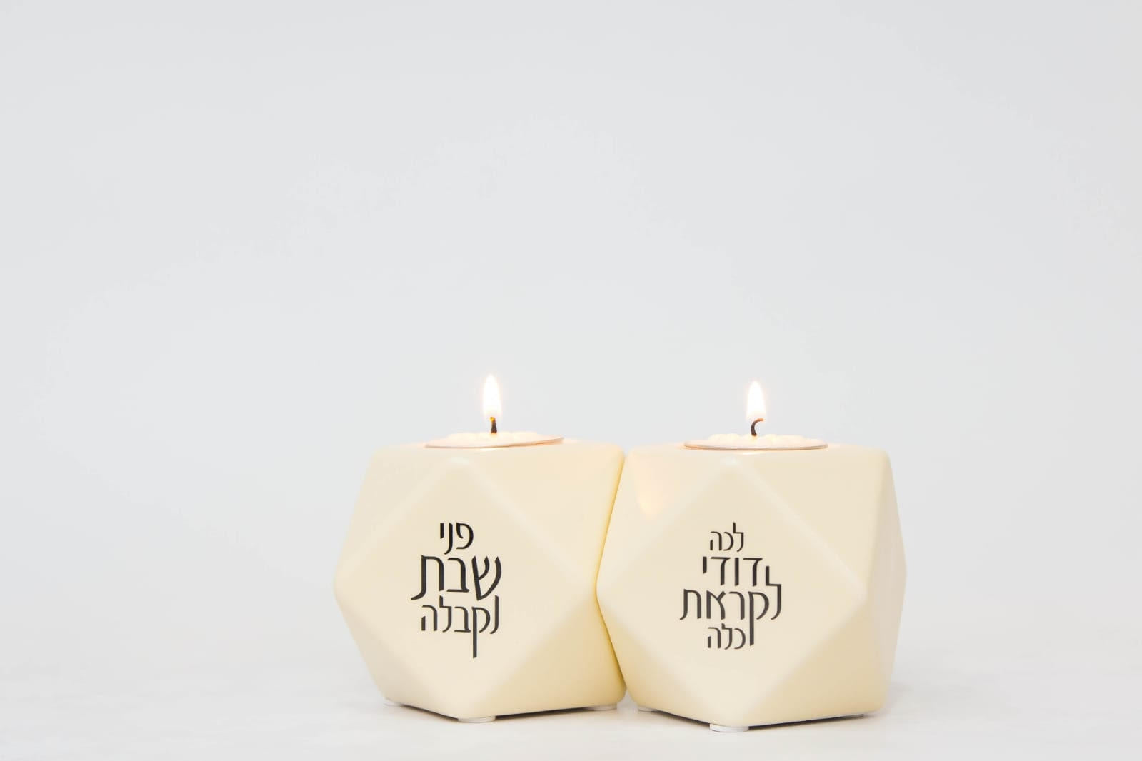 Octagon Candlesticks