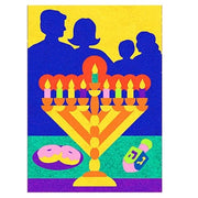 Chanukah celebration Sand Art