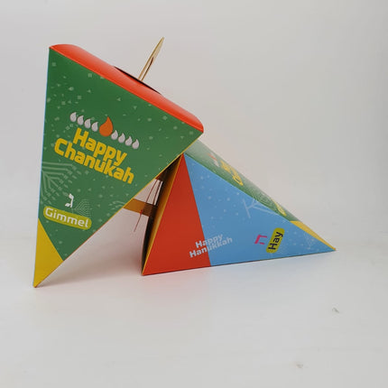 Cardboard Fillable Dreidel